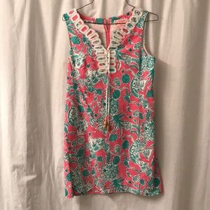 Lilly Pulitzer Pineapple Print Shift
